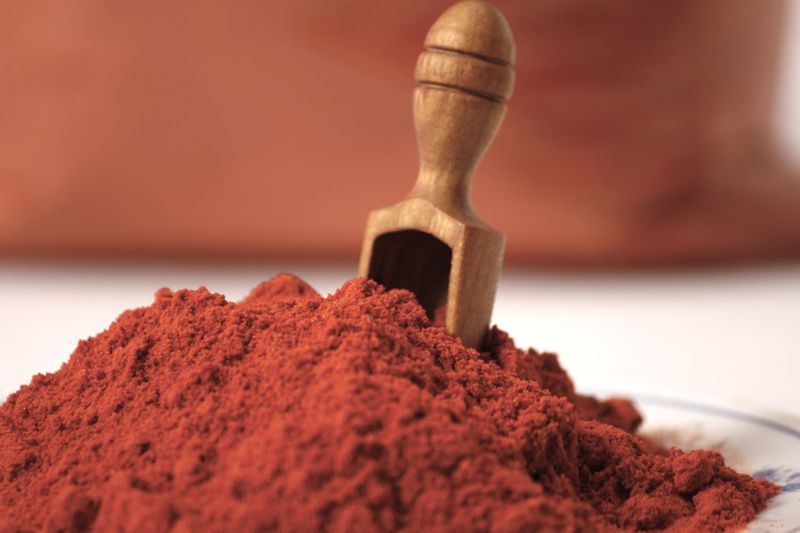 Geputztes, verzehrfertiges Gemüse - Gemahlener Paprika